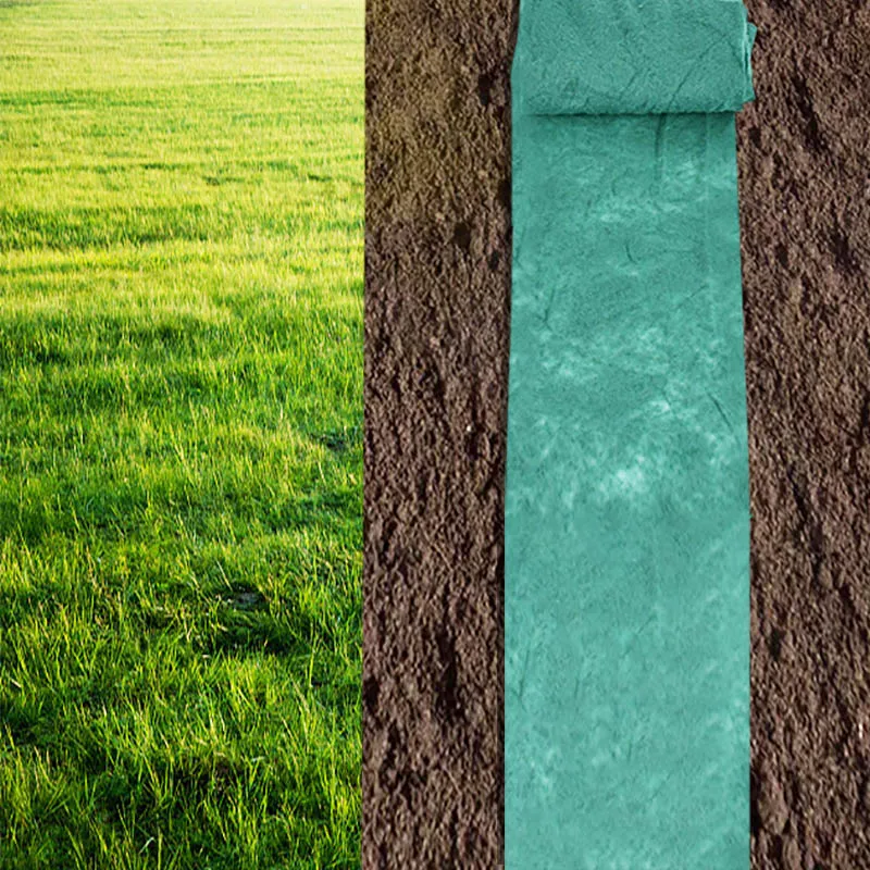 0.2x3m/0.2x10m Biodegradable Grass Seed Mat Seed Starter Mat Gardening Planting Turf Carpets Home Yard Lawn Decoration Supplies