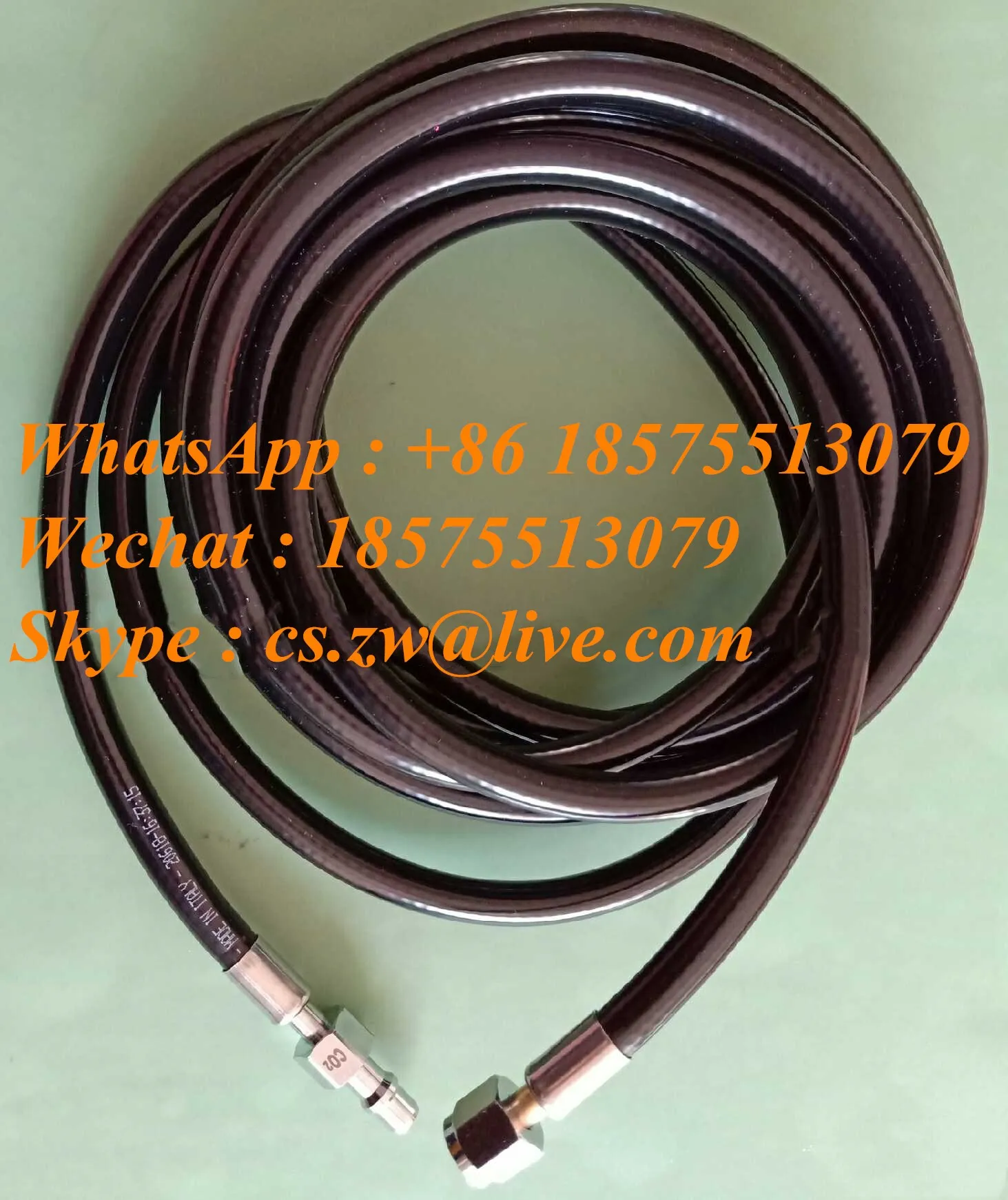 Gas Pressure Connecting Tube For Endoscopy Room Insufflator Olympus Wolf Brand Carbon Dioxide Pipeline For Insufflator