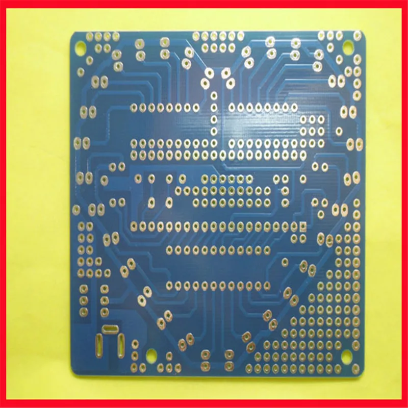 Heart-shaped water lamp PCB board Colorful dazzling 51 MCU production kit circuit board Heart-shaped Send information