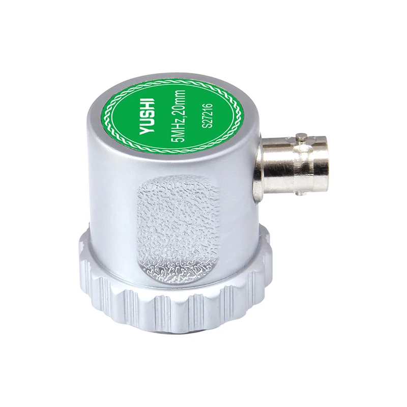 YUSHI UT Accessories Ultrasonic Transducer Element Dia 20mm Single Crystal Porbe with Frequency 1MHz/2MHz/4MHz/2.5MHz/5MHz