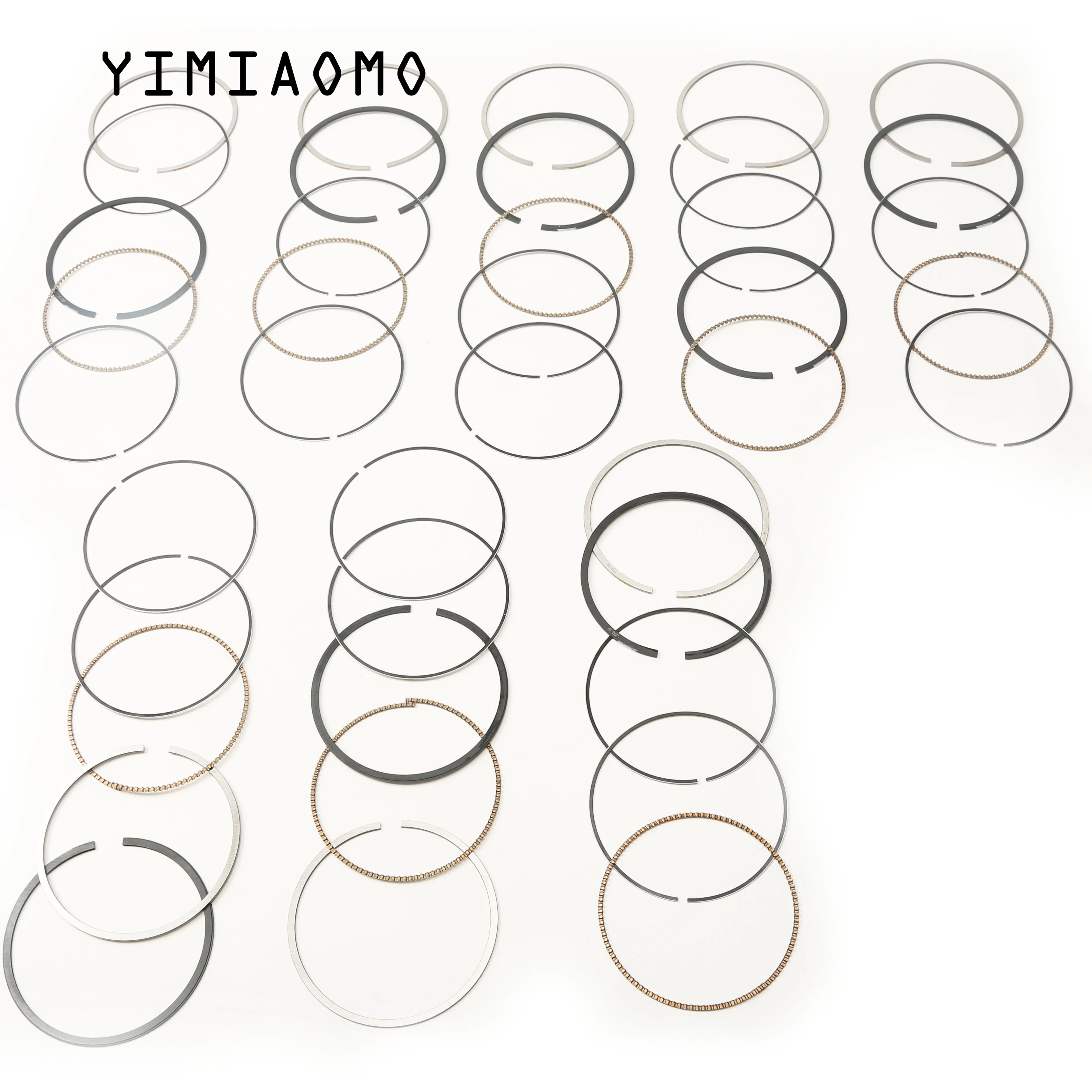 8907510000 8x Cyl. Bore 89MM Piston Rings Set For BMW N63B44A V8/N74B66A V12 F07 F12 F13 760Li X5 M xDrive50i 4.4T WG1889132