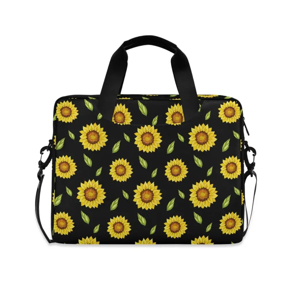 

Sunflower Women Notebook Shoulder Bag Handle Briefcase for Macbook Air Pro 13 14 15 Inch Laptop Bags 16 Inch Travel Briefcase