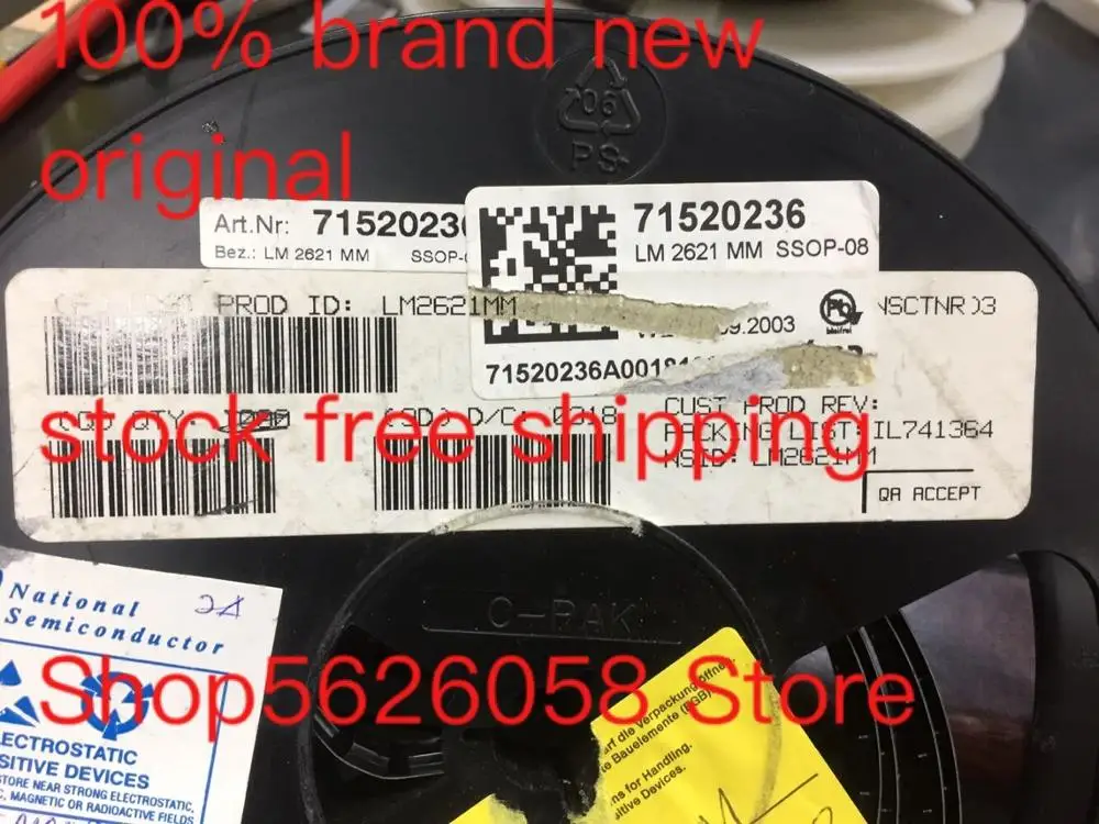 

DRV8832DGQR 8832 LM2621MM/NOPB LM2621MM MSOP 100% brand new in stock 5PCS-100PCS/LOT