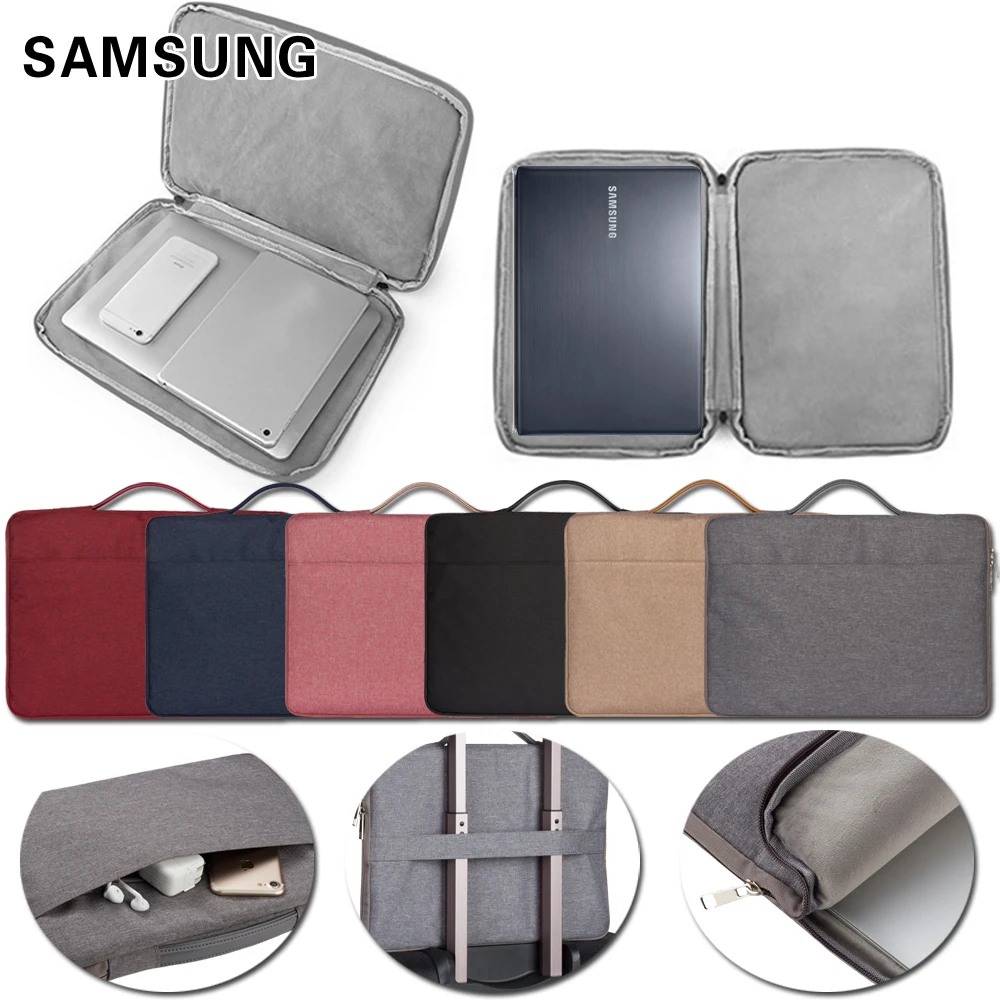 

Shockproof Laptop Sleeve Bag Notebook Case for Samsung Chromebook 2/3/Plus/Notebook 7/9/Series 5 Solid Notebook Case Bags