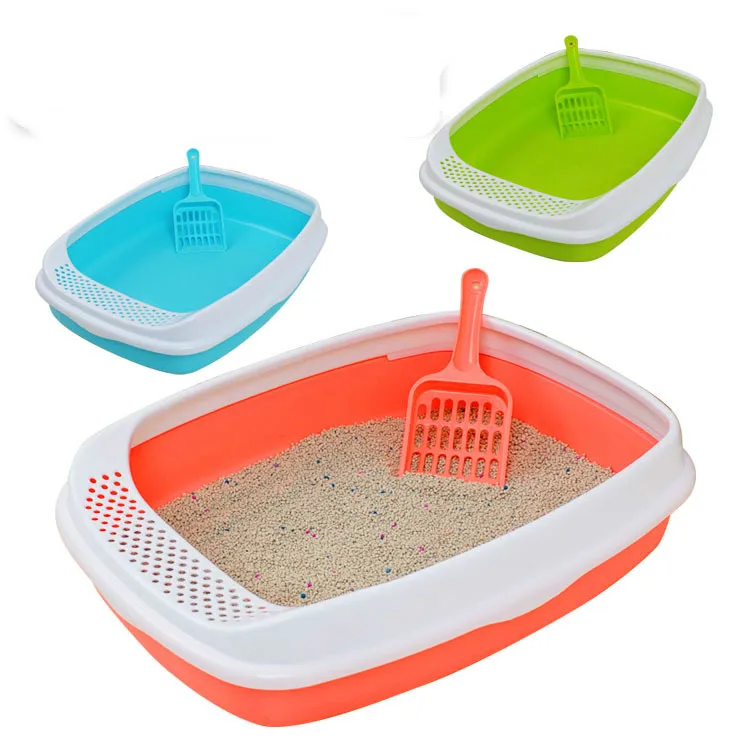 

Pet toilet litter box Large cat pot anti-splashing deodorant semi-closed cat toilet Cat potty cat supplies