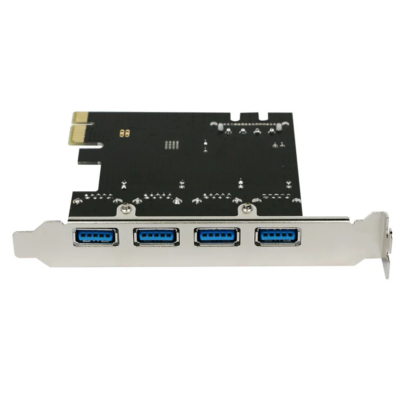 4-port USB 3.0 PCI-e Expansion Card PCI express PCIe USB 3.0 hub adapter 4-port USB 3 0 PCI e PCIe express 1x USB3 Add On Cards
