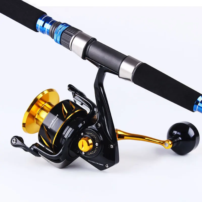 

Catazer 5000 Fishing Jigging Reel Spinning Saltwater Fishing Reels Spinning Reel 10B Metal Reel Drag Power 5000H