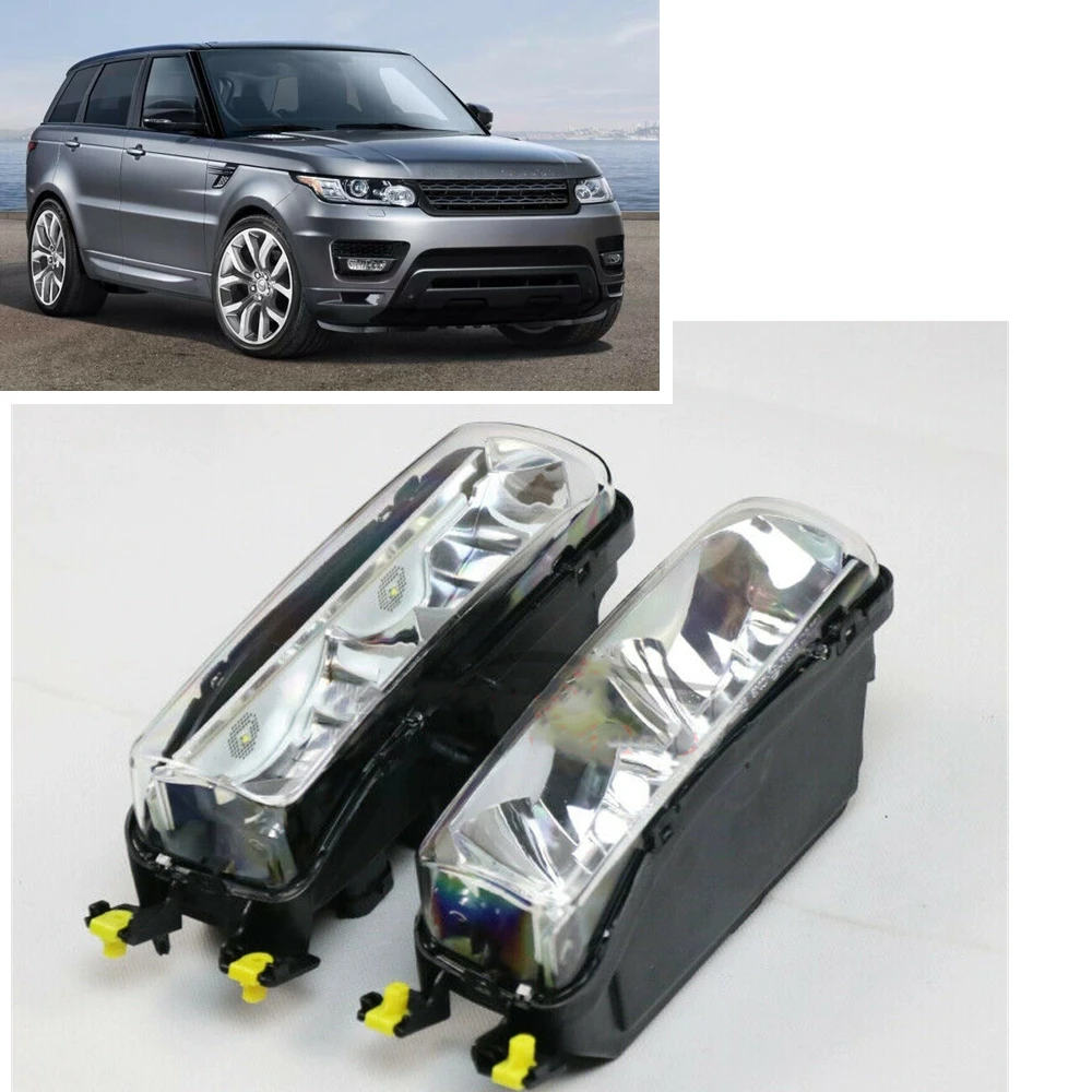 

Left + Right Side Front Bumper Fog Light Lamp For Land Rover Range Rover Sport 2014-2017 Range Rover 2013-2018