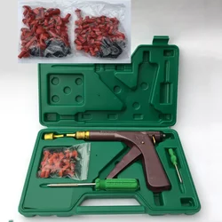 Kit d'outils de réparation de pneus sous vide, odorde pulvérisation avec bouchon champignon, outil de réparation rapide de roues de moto