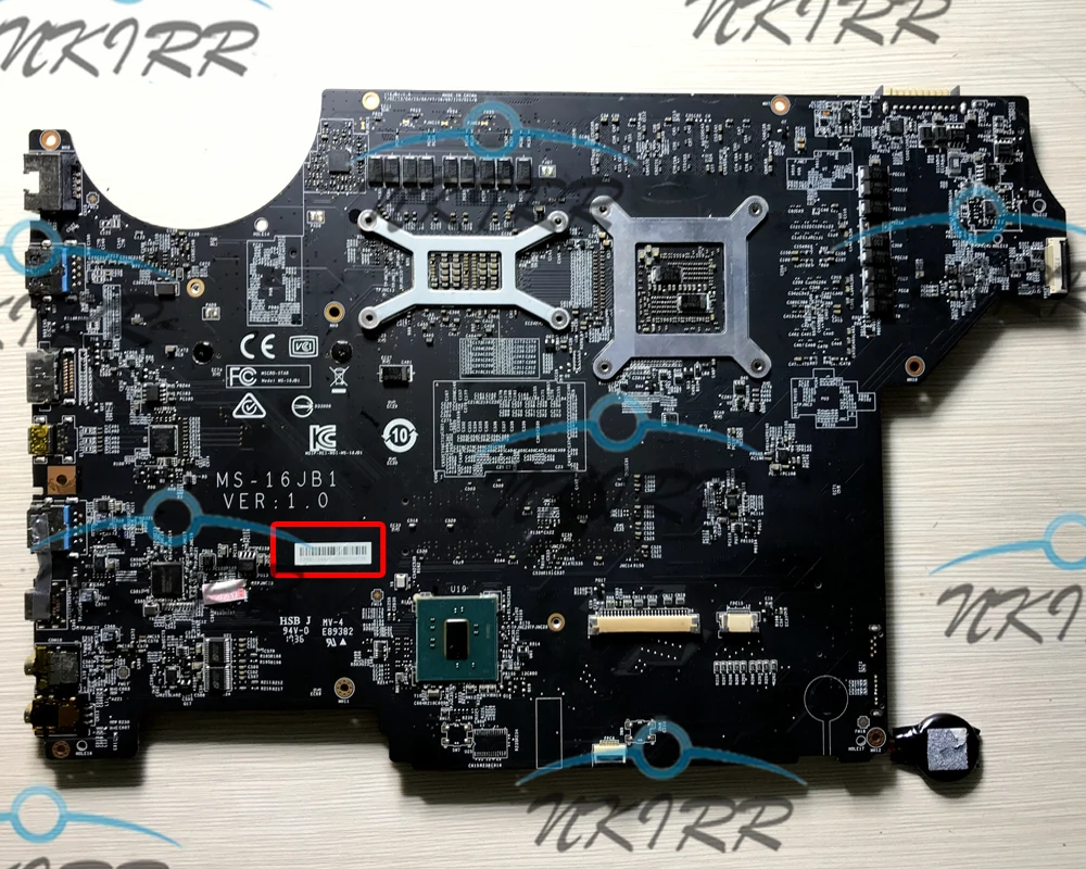 Imagem -02 - Placa-mãe para Msi Ge62vr Gp62vr Gp62mvr 6rf 16jb1 Gtx1060m 3g Ms16jb1 Rev: 10 16jb1 6rf Gp62mvr 6rf 6rf 156 Dentro Não Cabe 17 Dentro