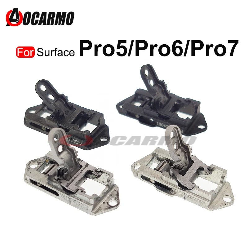 Black Silver Left & Right Hinge For Microsoft Surface Pro 6 7 5 Pro5 Pro6 Pro7 Hinge Kickstand Connector Shaft Replacement Parts