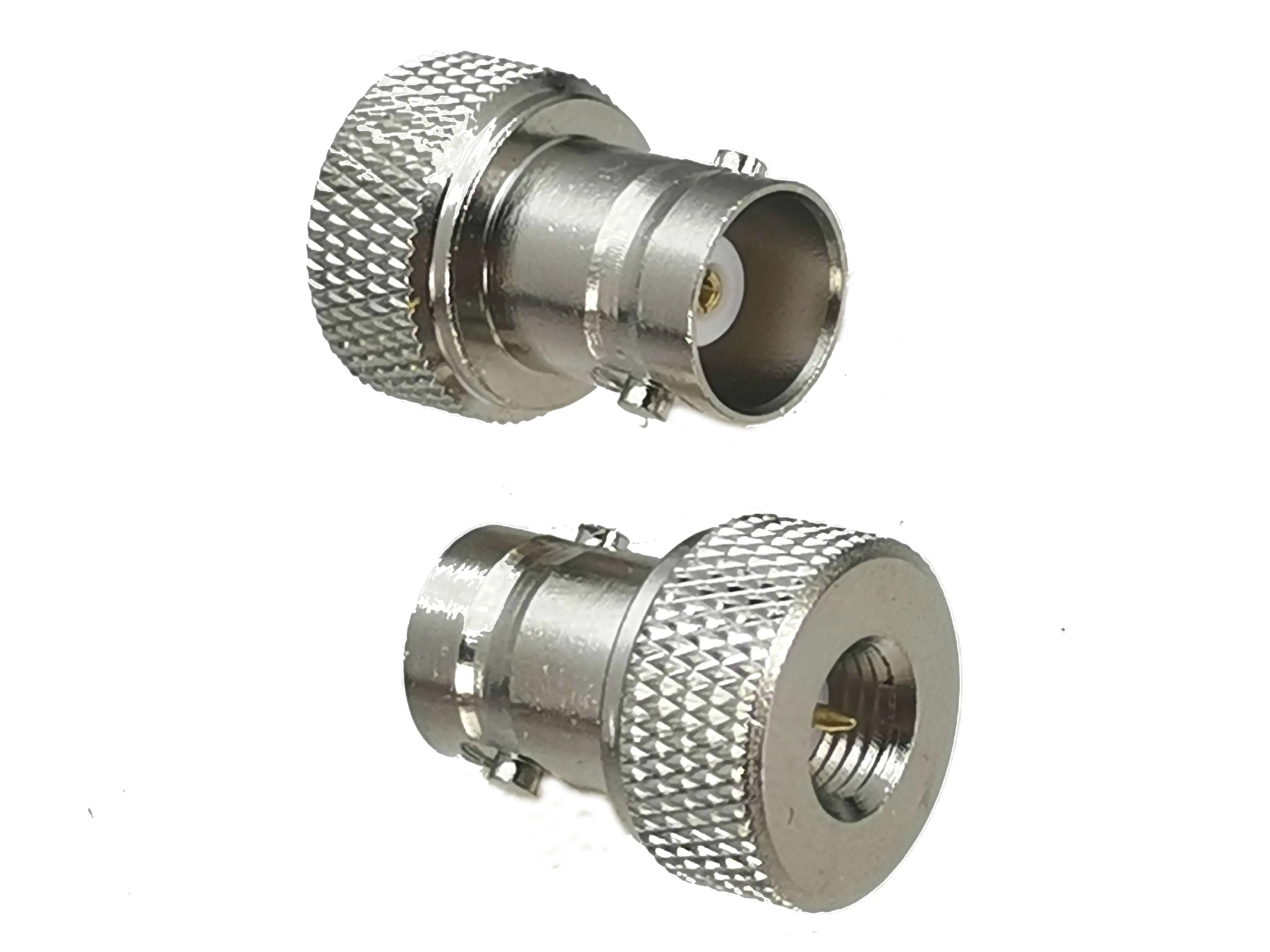 

1pcs Connector Adapter SMA Male Plug to BNC Female Jack RF Coaxial Converter Straight New Nickel Plated