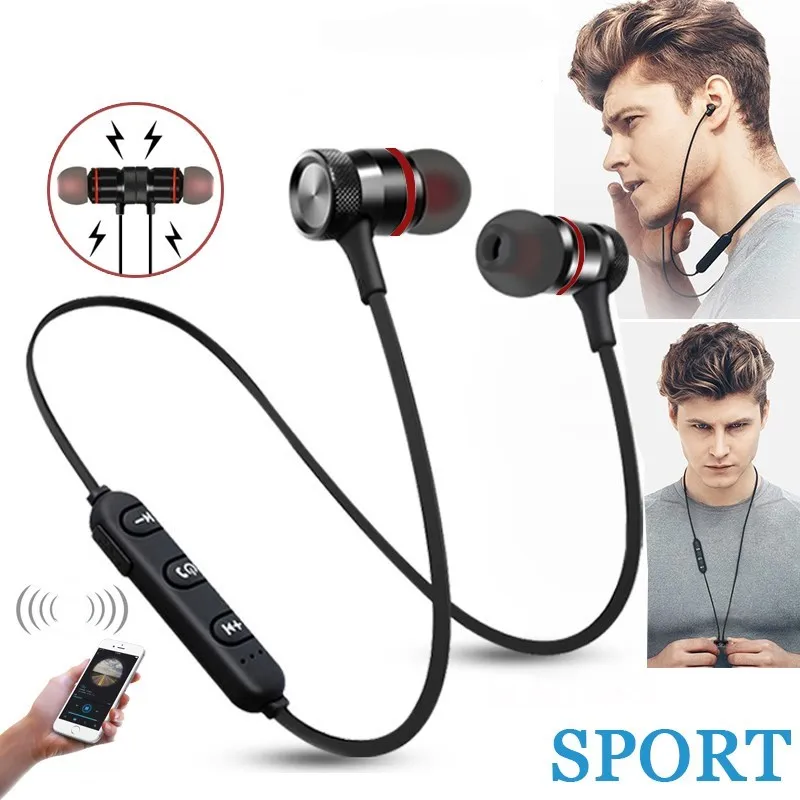 Wireless Bluetooth Earphones Sport Magnetic Stereo Earpiece Fone De Ouvido For IPhone Xiaomi Huawei Honor Samsung Redmi Headset