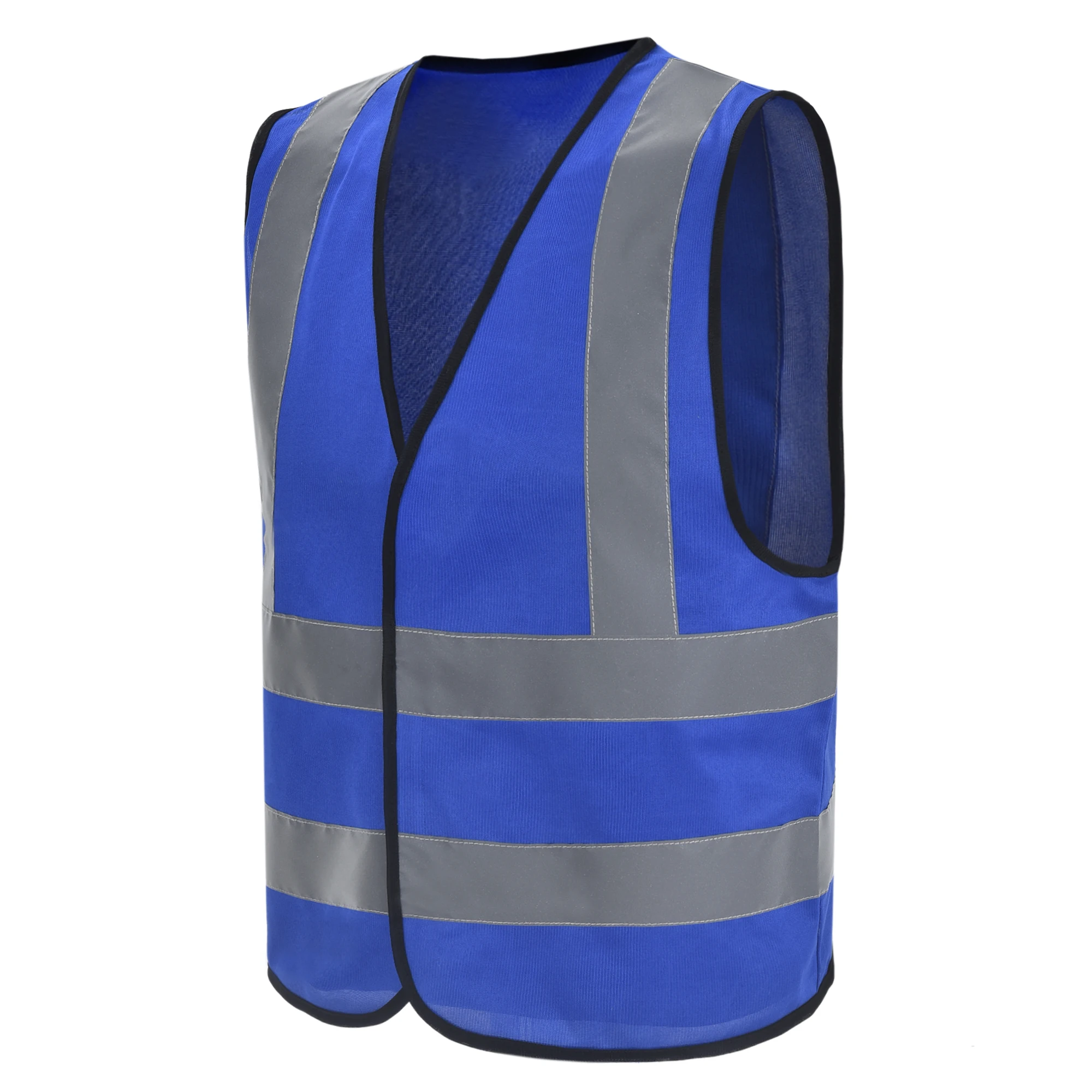 AYKRM High Visibility Viz Vest Reflective Safety 12 Colour Bright Color Traffic Waistcoat Construction Work ANSI Class 2 Standar