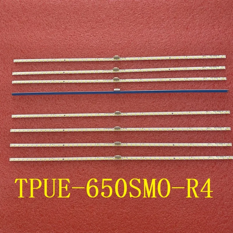 

4pcs/set 48LED 400mm LED backlight bar For 65PUS7600/12 65PUS9109/12 TPUE-650SM0-R4 TPT650LS-FJ01