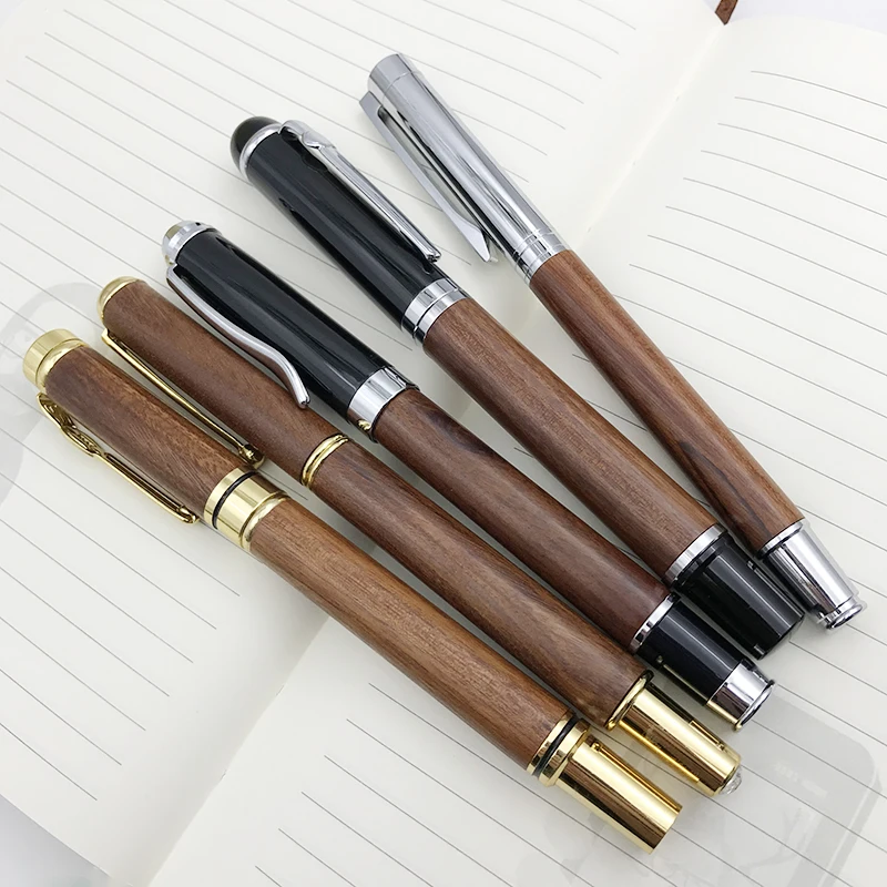 

Ручка перьевая металлическая с тонким наконечником 0,5 мм, для мужчин и женщин