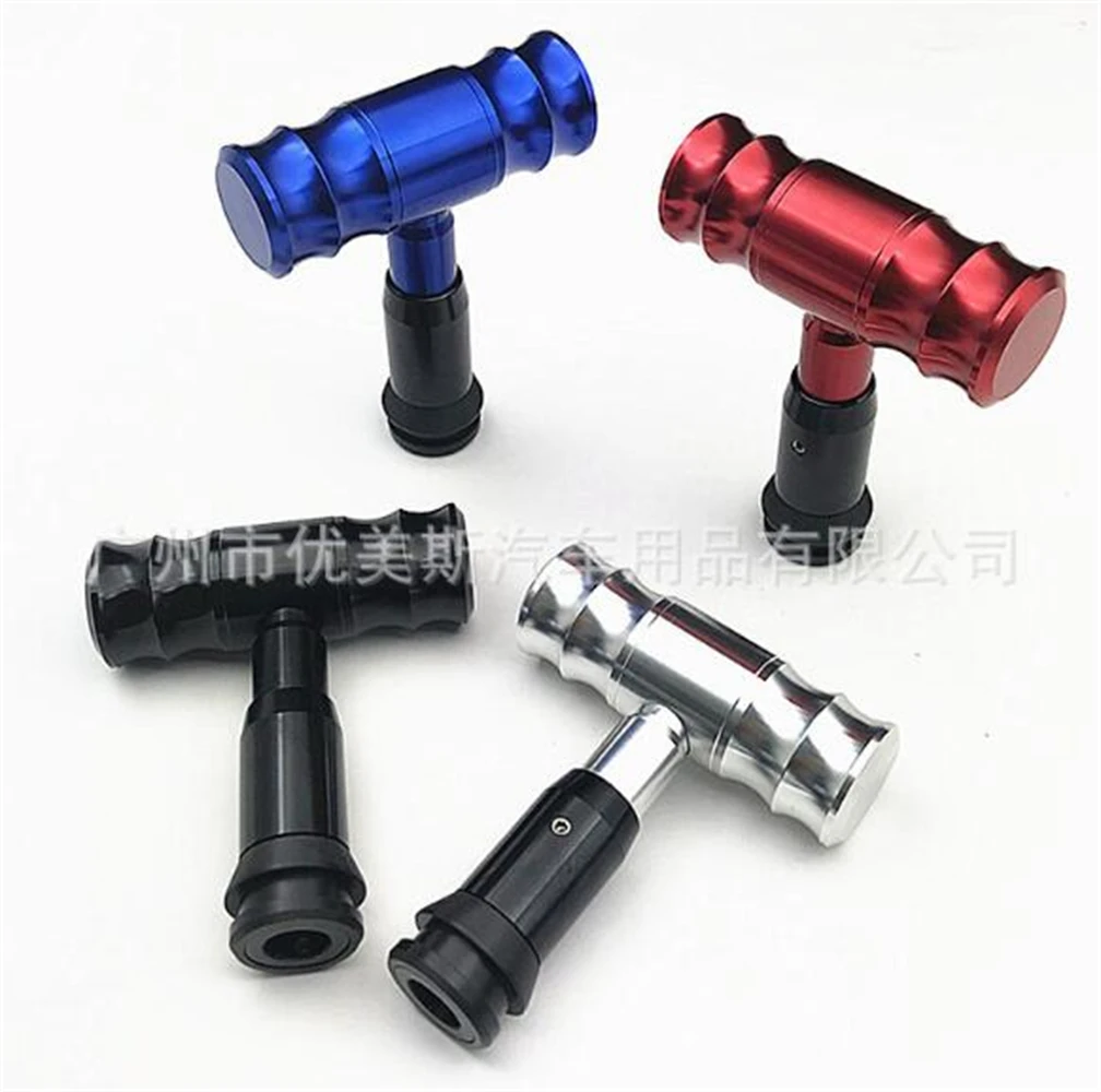 العالمي سيارة الألومنيوم الطائرات نقل يدوي في MT والعتاد التحول المقبض عصا التحول شيفتر رافعة المقبض صالح لهوندا تويوتا #1