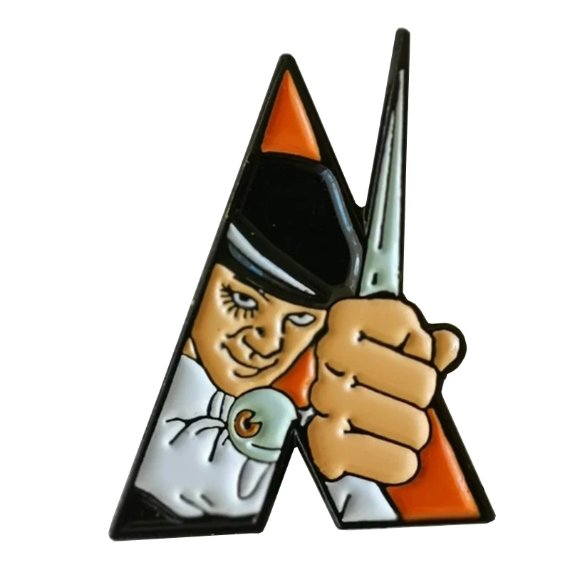 A Clockwork Orange pin badge
