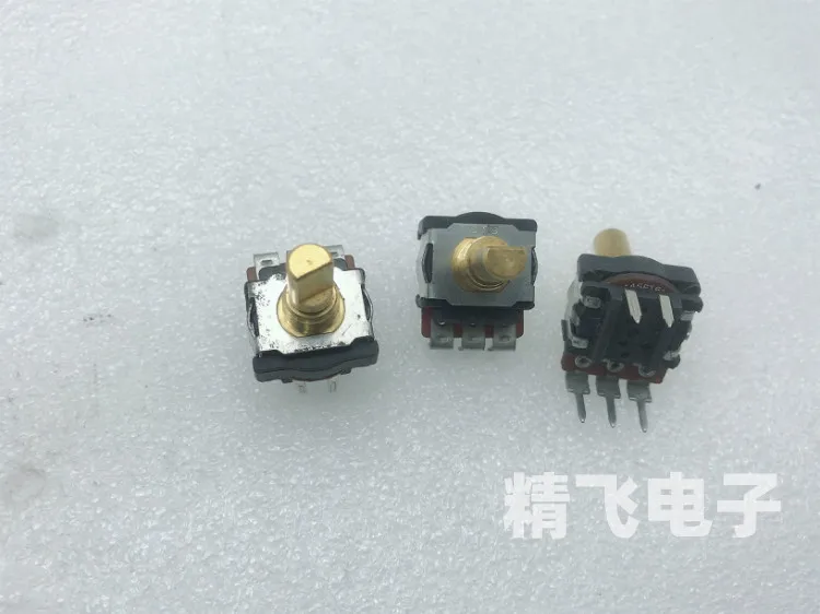 

Оригинальный Новый кодировщик 100% с нажимным переключателем RS4BITGR 16 позиционирующий вал длиной 15 мм специально для медицинских инструментов