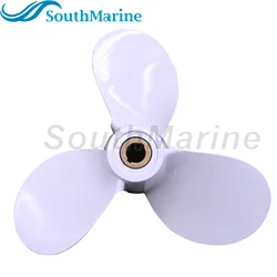 Boat Engine Old Shear Pin Type 6E0-45943-00-EL Propeller 3x7 1/2x7'' for Yamaha Outboard 4HP 5HP Marine 2/4-stroke Motor