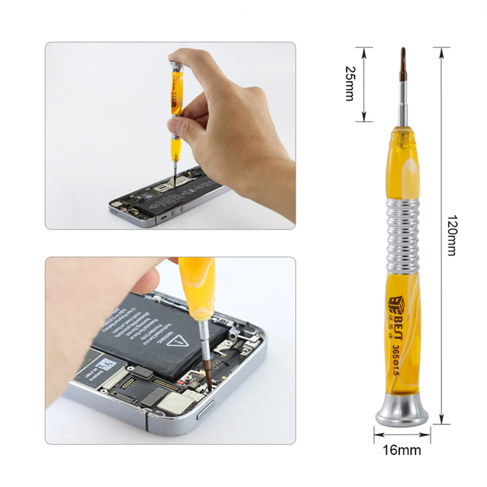 Precision Screwdriver 0.8 1.2 Pentalobe 1.5 2.0 Phillips for iPhone Samsung xiaomi MacBook Air Pro Retina Laptop Opening Repair