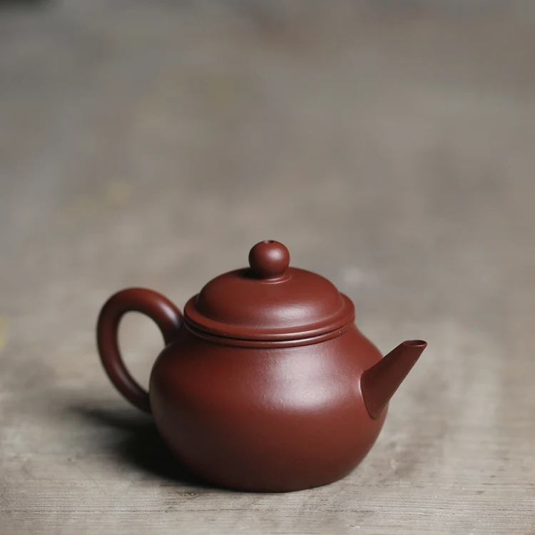 

|Tan Yun dc mini kung fu pan pot teapot tea water good purple violet arenaceous mud yixing household