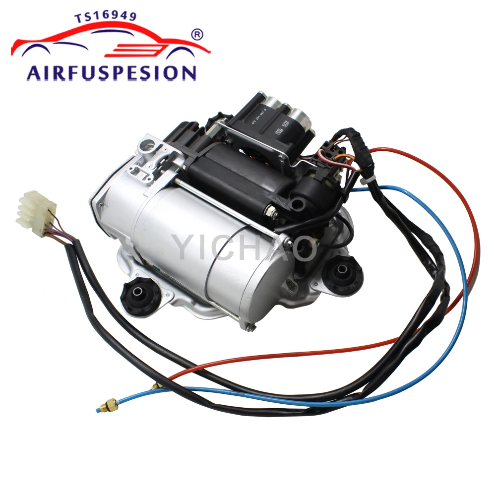 1PC Air Suspension Compressor Pump with Solenoid Valve Block For BMW E39 X5 E53 2corner E66 E65  37226787616  37226778773