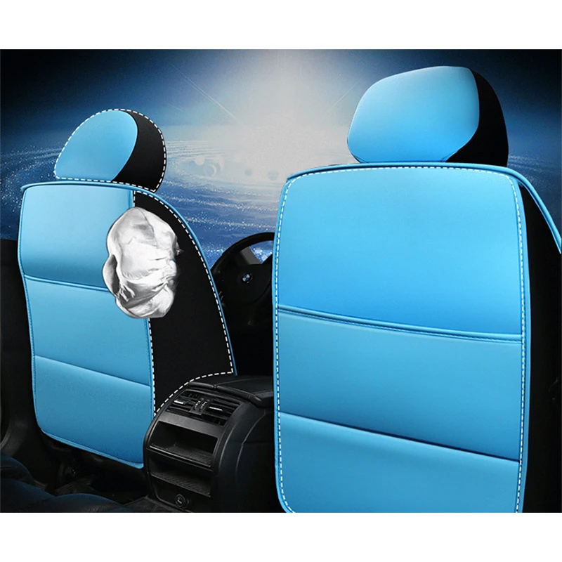 Car Seat Cover for Fiat 500 500x Albea Bravo Ducato Freemont Linea of 2023 2022 2021 2020 2019 2018 2017 2016 2015 2014 2013