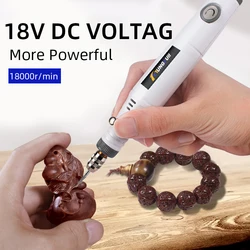 Multifunctional Electric Tools Drilling Machine Electric Power Tool Kit Dremmel Mini Electric Drill Tool Dc 18V 12V