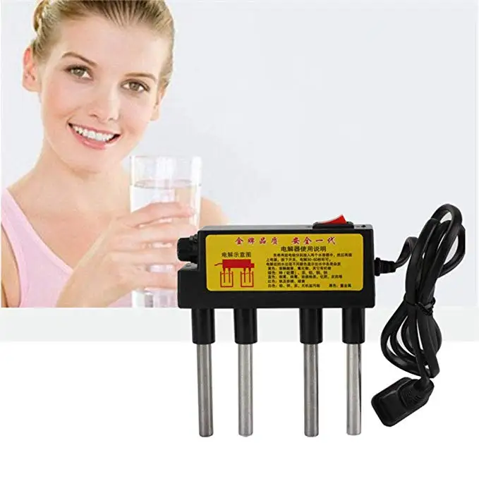 Electrolysis TDS Water Quality Electrolyzer Electrolysis Pen EUR Plug Iron Bars TDS Water Tester Electrolyzer Quick Water