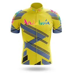 Andalucia cycling jersey camisa ciclismo bicycle jersey roadbike maglia mtb サイクルジャージ maillot cyclisme Экипировк
