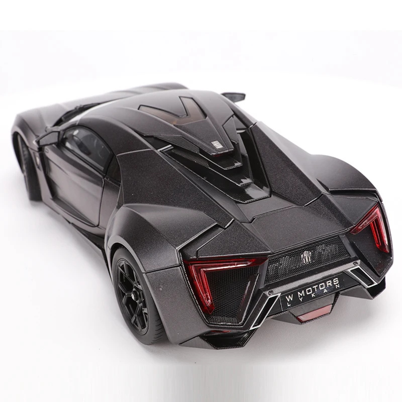 Kengfai Lykan Hyper 1:18 Alloy Car Model Open Al Doors Collection Of Mock-Up Car