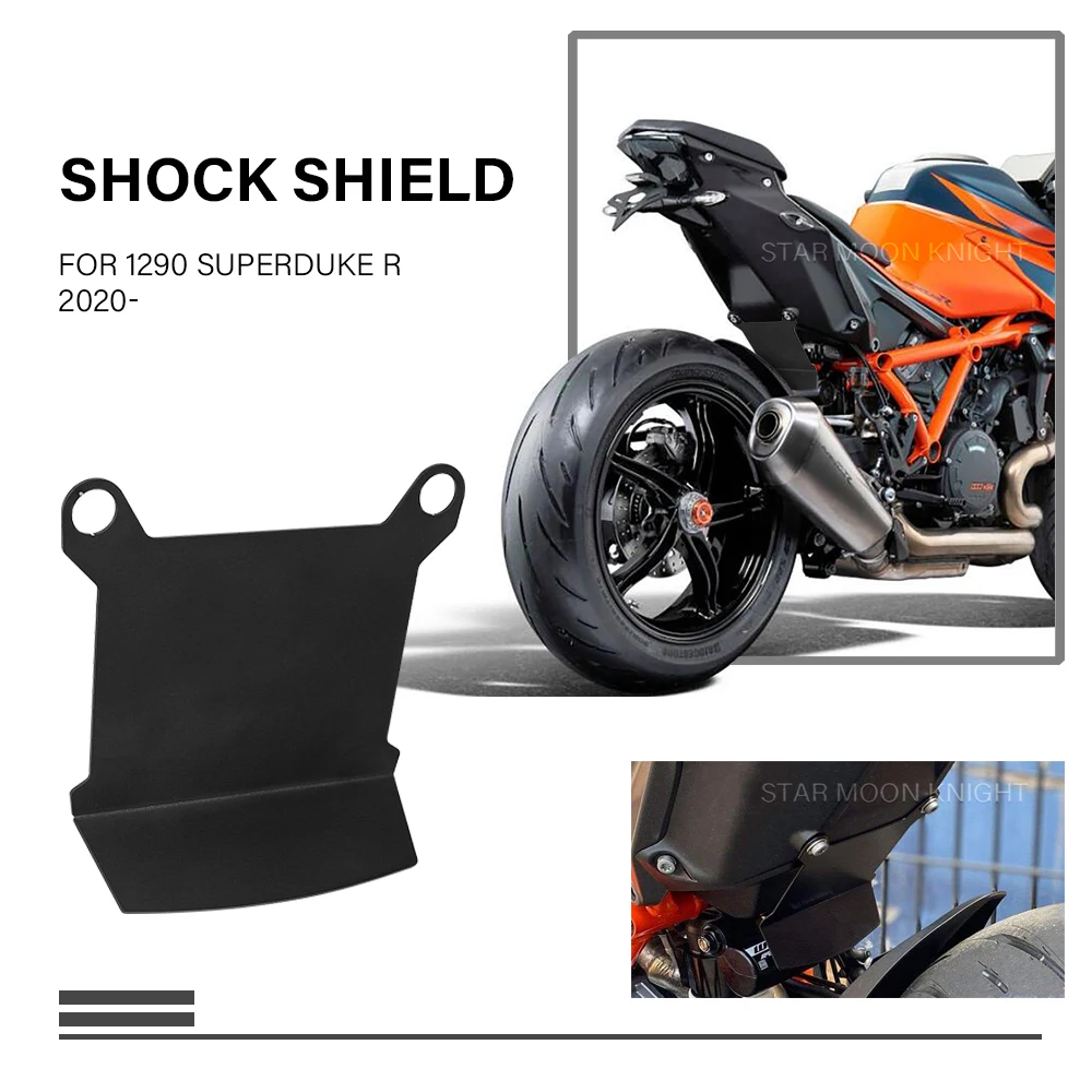 

Motorcycle Fender Mudguard Rear Tire Hugger Fender Shock Absorber Shock Shield Protect Plank For 1290 Super duke R 2020 - 2022