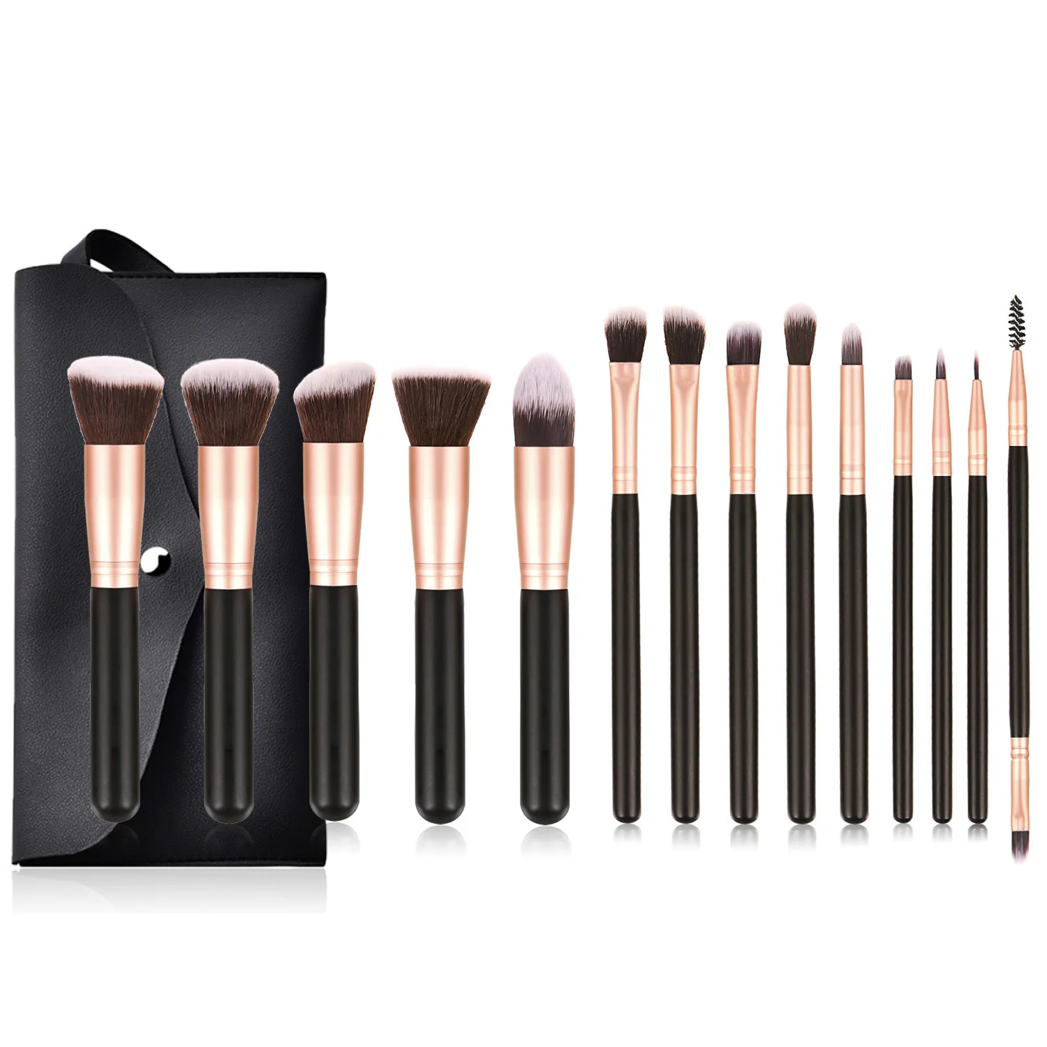 14pcs makeup brushes set for foundation powder blusher lip eyebrow eyeshadow eyeliner brush cosmetic tool WA 171