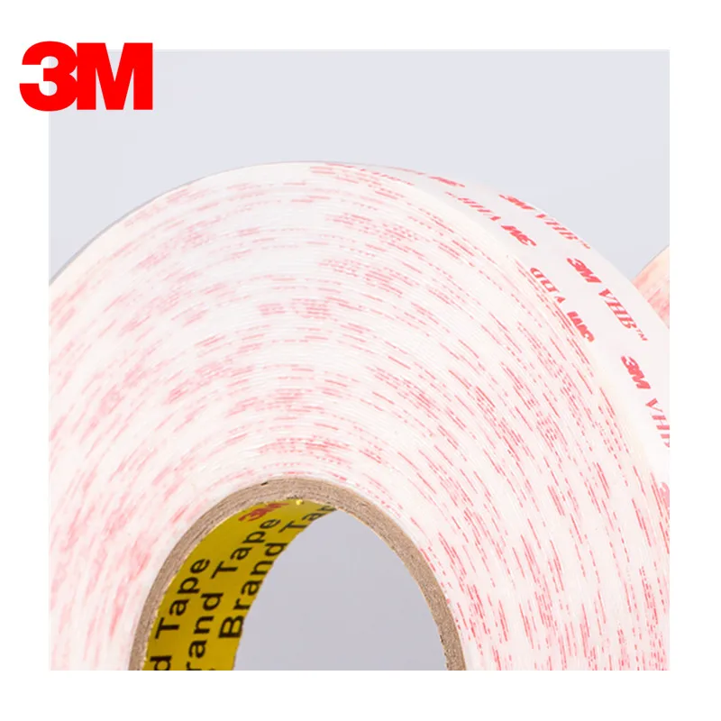 Imagem -04 - Fita Dupla Face Branca 3m 4930 Vhb 10 mm x 3m Rolo Dropshipping 0.6 mm Branco