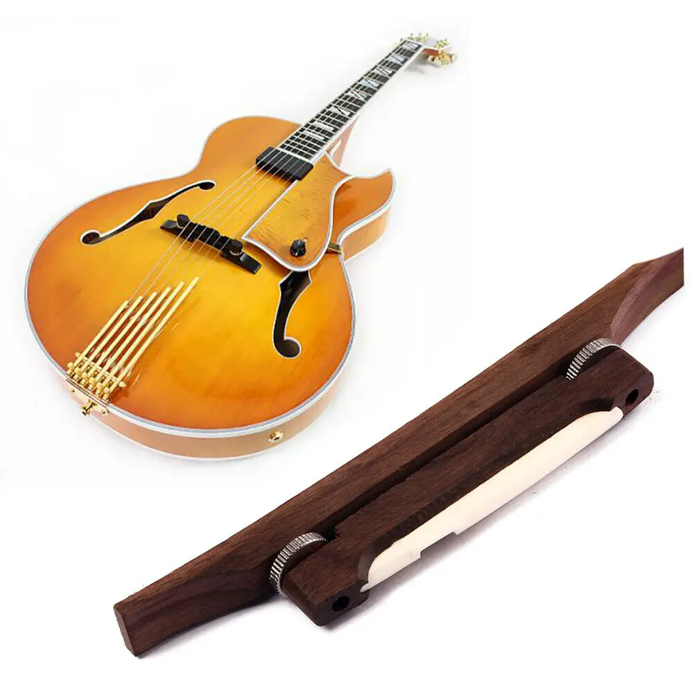 Guitar Bridge Rosewood Archtop Model Archtop Jazz Guitar Mandolin Parts Luthier Super Quality