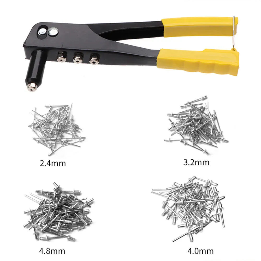 

Heavy Duty Riveter Set Professional Hand Riveter Set Blind Rivet Pliers Pop Rivet Pliers DIY Tools Working Tool Set