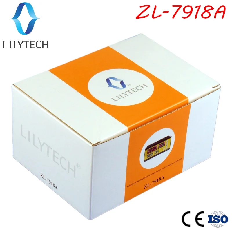 Lilytech-自動多機能卵インキュベーターコントローラー、温度および湿度制御、ZL-7918A、100-240v ac、ce、iso