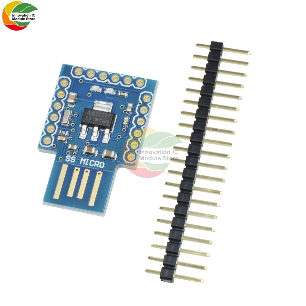 ATMega32U4 BS Micro Pro Micro Leonardo BadUSB SS MICRO Board for Arduino 16Mhz 3.3V 5V IO UART I2C SPI PWM Interface Board