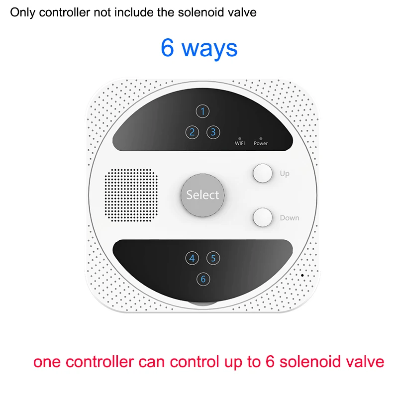 Wi-fi temporizador de rega inteligente controlador de irrigação do jardim válvula de água temporizador de irrigação sistema de rega inteligente