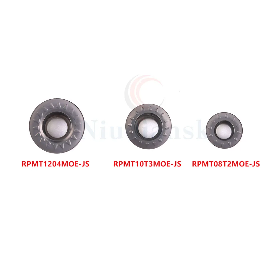 RPMT08T2MOE-JS LF6018 inserti in metallo duro RPMT1204MOE-JS LF6018 fresa tornio CNC utensile per tornitura in acciaio inossidabile
