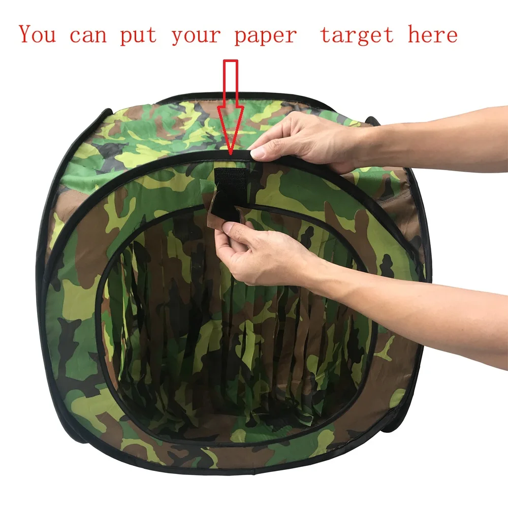 Portable BB target Tent trap Nylon foldable Tent trap