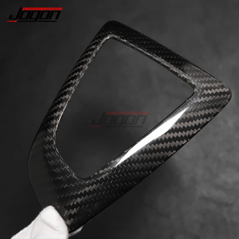 LHD & RHD Carbon Fiber For BMW 1 2 3 4 Series F20 F22 F23 F30  F31 F34 GT F32 F33 Car Console Gear Shift Panel Cover Trim