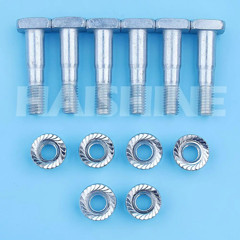 Bar Stud Nuts Bolt For Husqvarna 61 66 266 268 272 362 365 371 372 357 359 350 353 345 288 181 340 345 350 Chainsaw  501815701