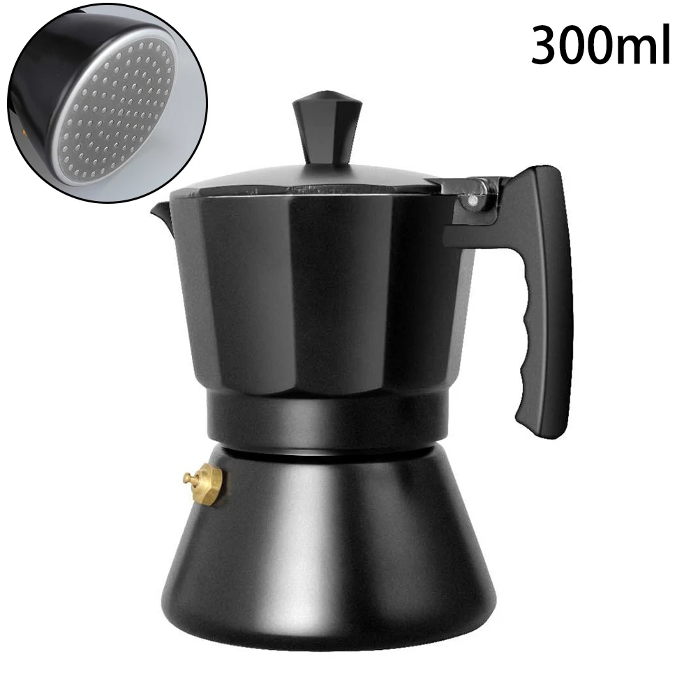 Aluminum Moka Italian Mocha Pot Espresso Coffee Maker Induction Cooker Percolator Stove Top Pot Coffee Machine 3cup 6cup