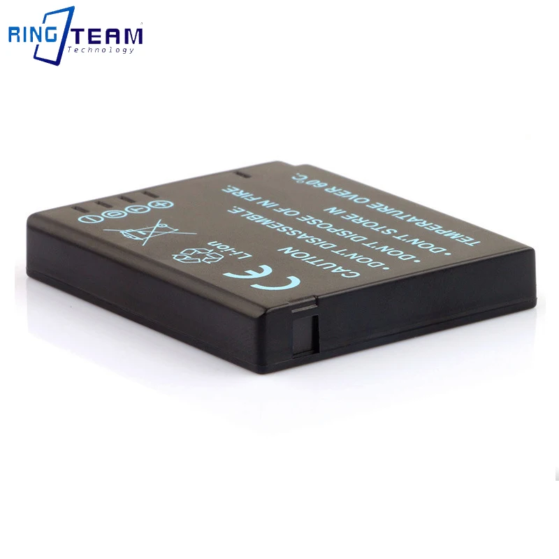 1000mAh 3.7V DMC-BCF10E Digital Camera Battery Suitable For Panasonic Lumix DMC-FS25 FS42 FS62 FT1 FX40 FX48 TS1 FX40