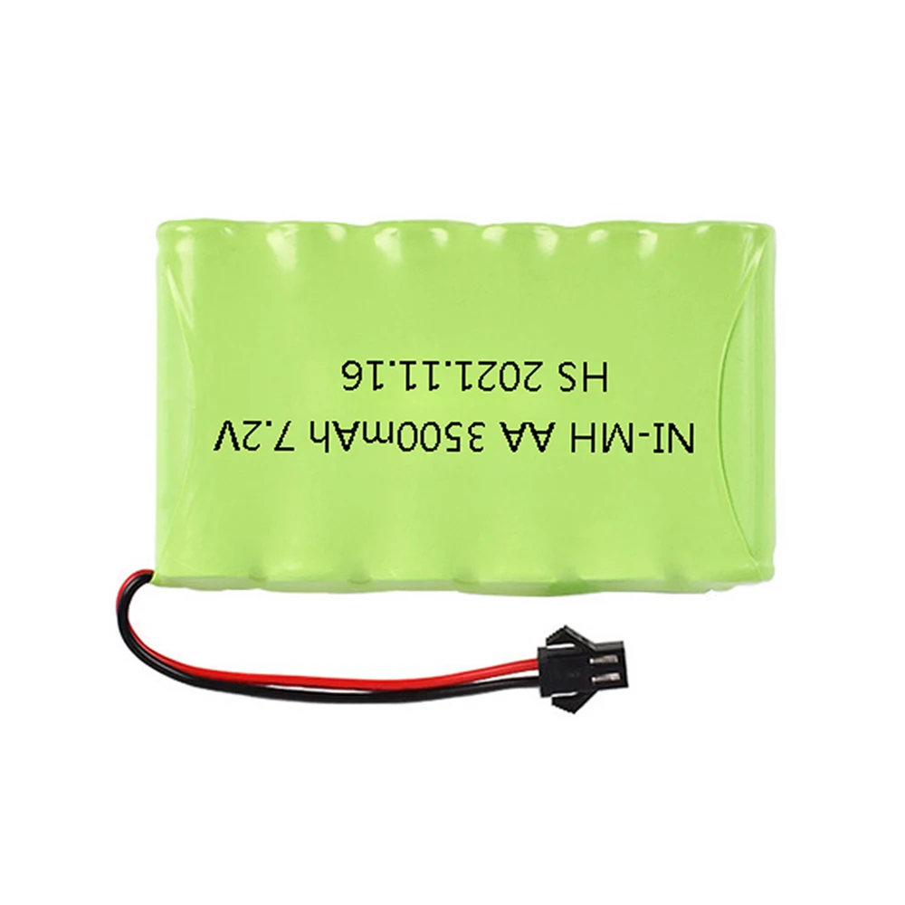 7.2 V 3500mah AA NI-MH bateria do zdalnego sterowania zabawki elektryczne łodzie samochody ciężarówki akcesoria 7.2 V o dużej pojemności nimh AA