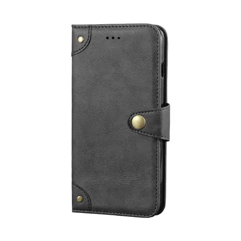Capa de couro genuíno com slot para Microsoft Lumia 650 540 550 640 XL 535 950 XL 430 Dual SIM Flip Cover Retro