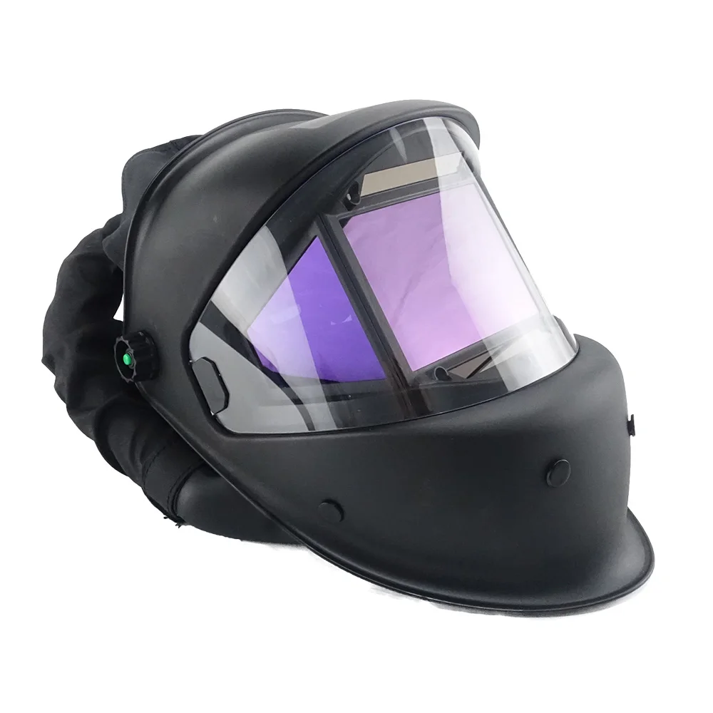 PAPR Welder Mask Powered Air Purifying Respirator Digital Automatic 5 Sensors True Color 1111 EN379 Panoramic Welding Helmet