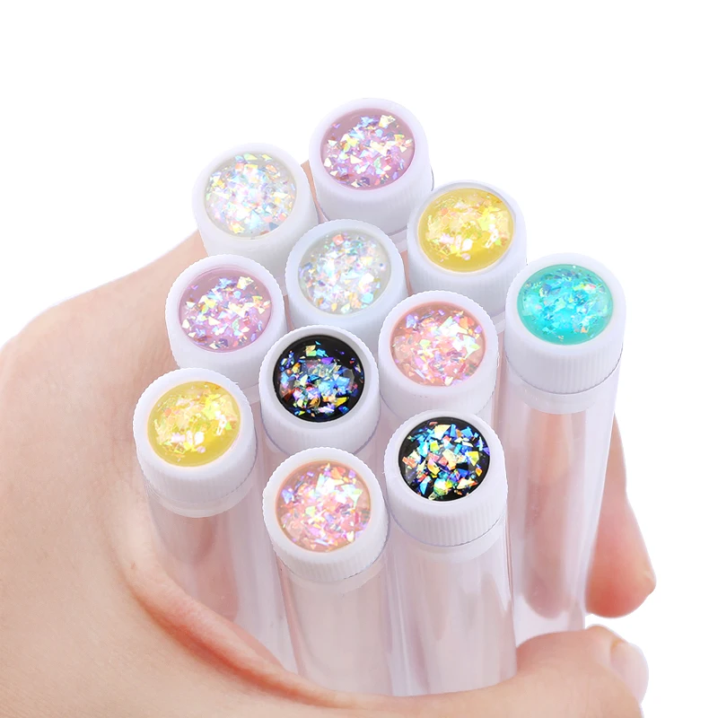 50/100 Uds. Tubo de cepillo de cejas de diamante cepillo de pestañas desechable cepillo de pestañas de cristal reutilizable reemplazable juegos de maquillaje a prueba de polvo